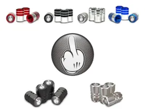 Tire Valve Covers Trucks Stylish Look Edition